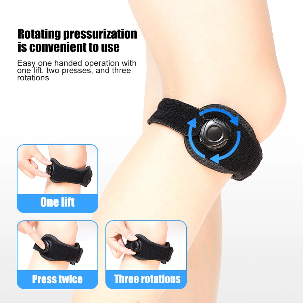 Kinetic Knee Strap - Precision Dial Compression System