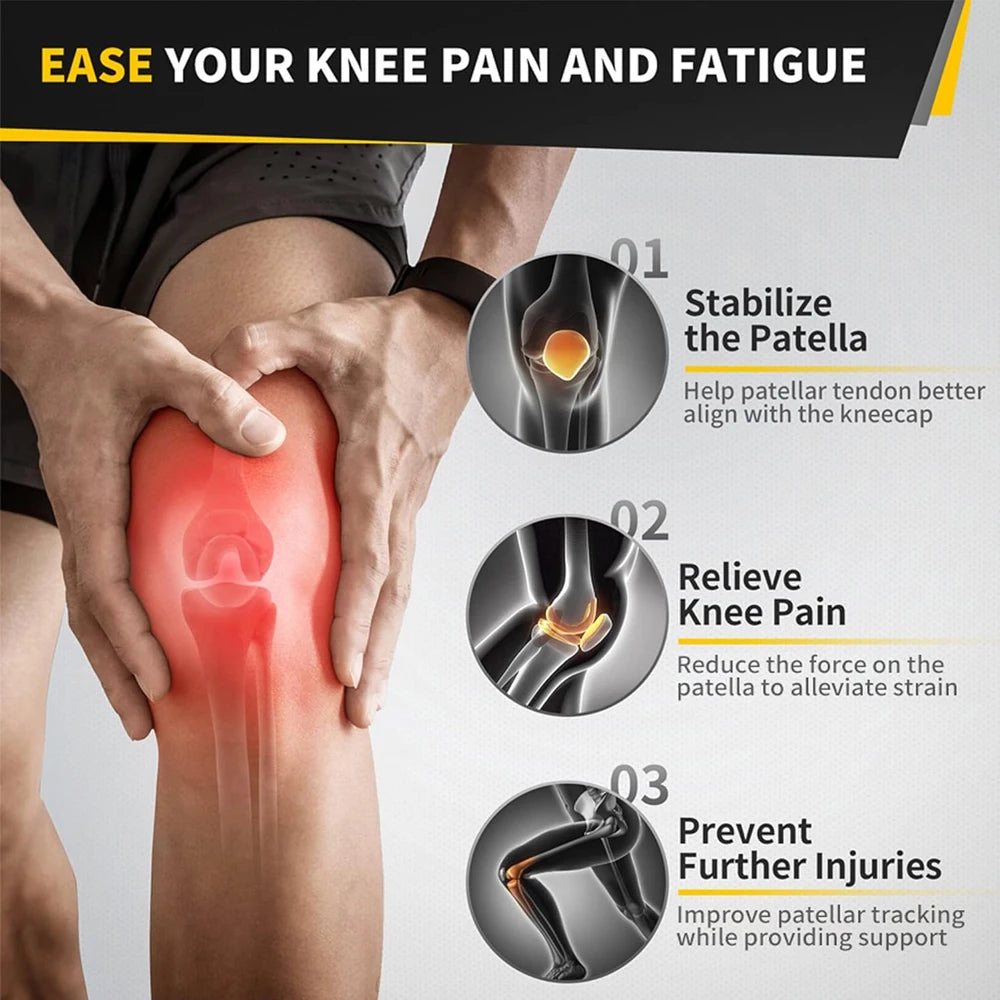 Kinetic Knee Strap - Precision Dial Compression System