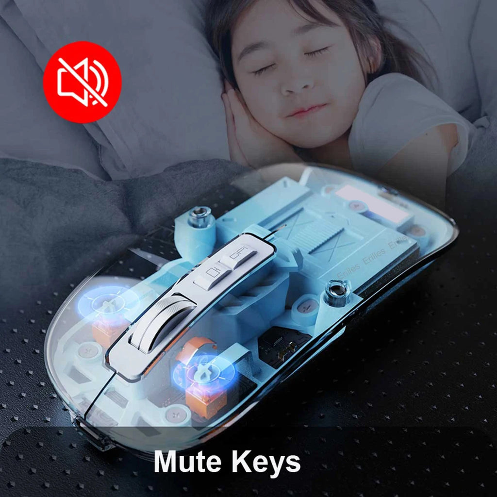 Triple Mode Silent Wireless Mouse